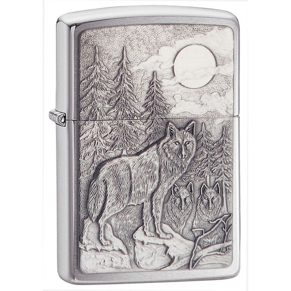 Zippo 2024 Zippo Timberwolves, Pewter Emblem ZIP-20855 | Zoro